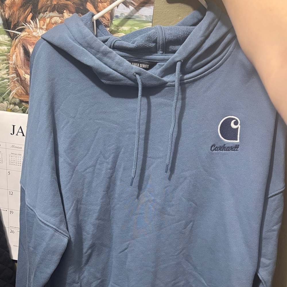 Carhartt Women’s Slate Blue Hoodie